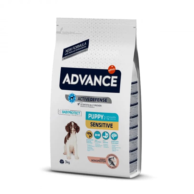 Hondenvoer Puppy Sensitive Zalm 3 Kg