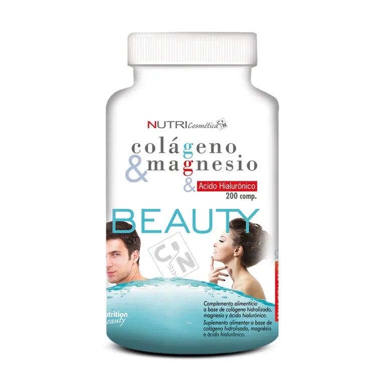 BEAUTY COLAGENO & MAGNESIO & ACIDO HIALURONICO