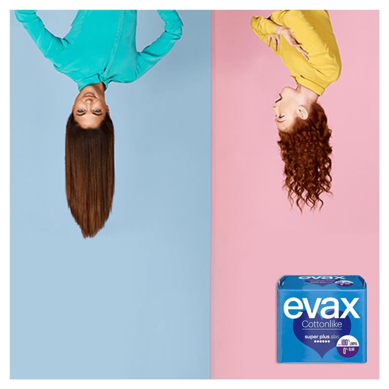 Evax Cottonlike Super Plus con Ali 10 Unità di Evax