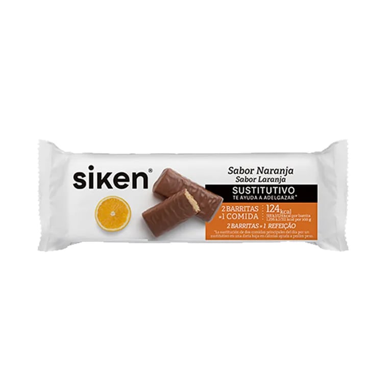 Barritas Sustitutivas Sabor Naranja