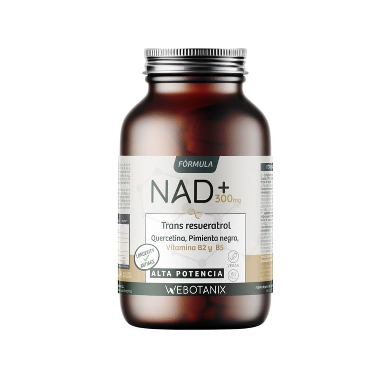 NAD+ Resveratrol Fórmula
