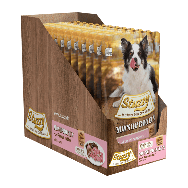 Dog Monoprotein Pouch Presunto