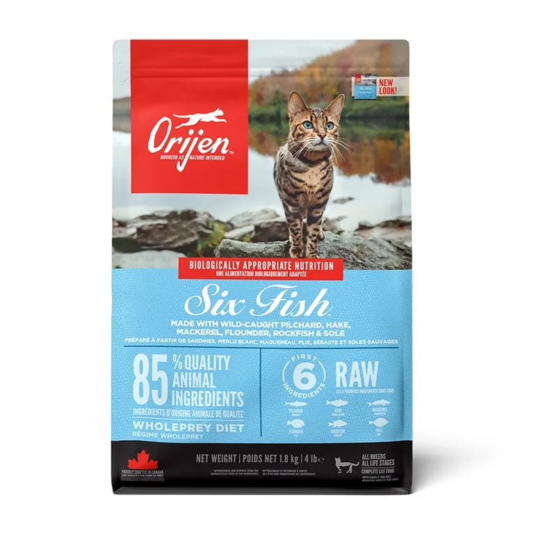 Orijen  6 & Fish Cat & Kitten 1,8 Kg