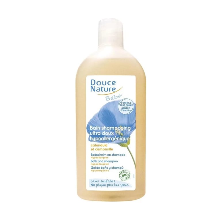 Bebé Gel De Baño Y Champú Bio
