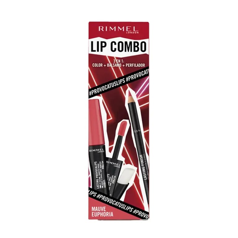Set Provocalips+Lasting Finish #4 Mauve Euphoria