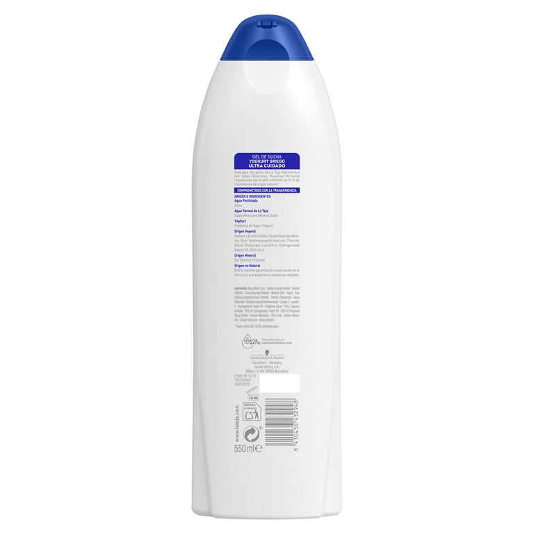 Duschgel griechischer Joghurt 550 ml von La Toja