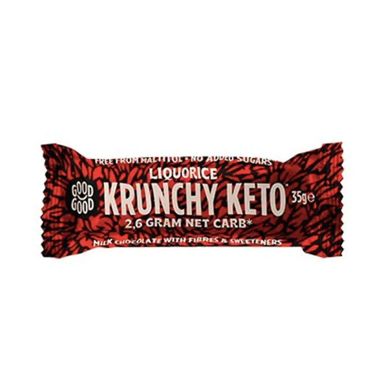 Barrita Krunchy Keto Regaliz