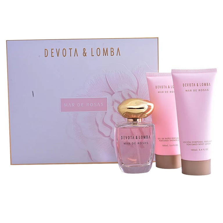 Mar de Rosas Set EDP 100ml + Body Lotion 100ml + Duschgel 100ml