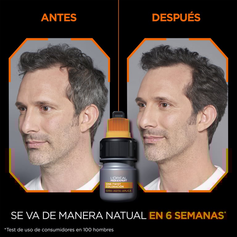 Men Expert One Twist Coloration 04 Châtain de L'Oreal Paris