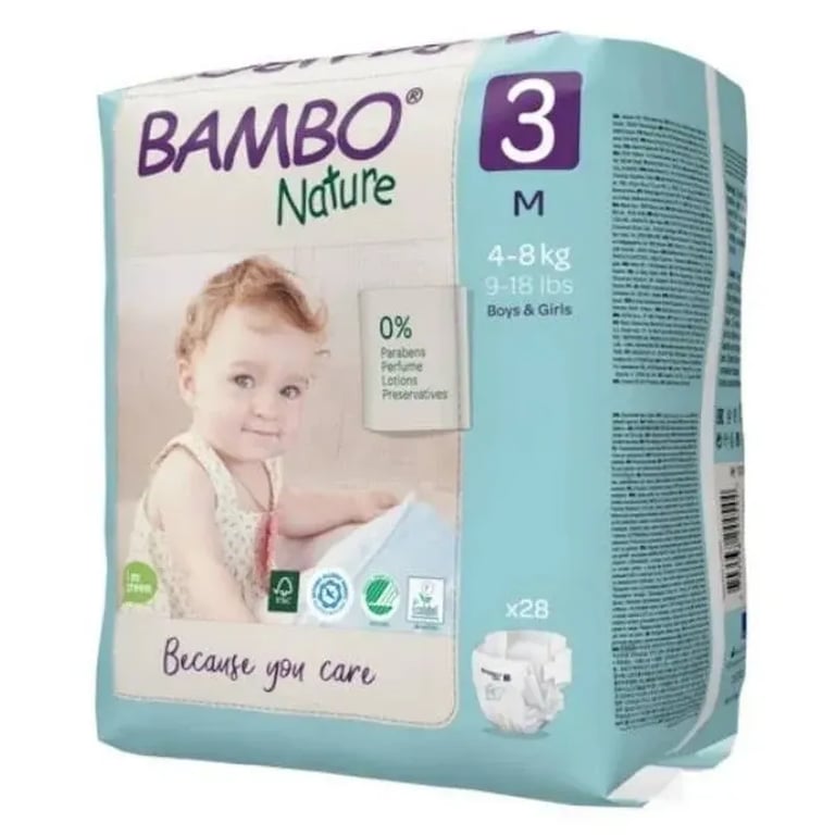 Pañales Talla-3 Midi 4-8Kg Eco