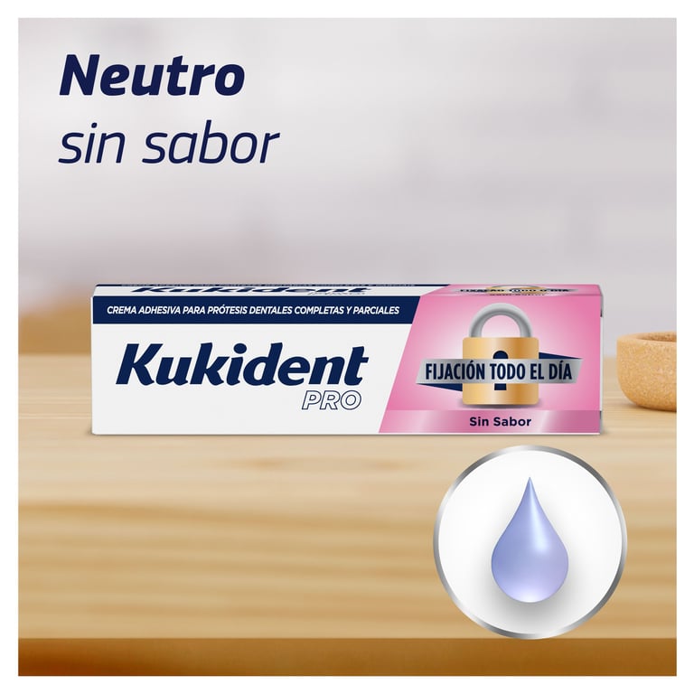 KUKIDENT PRO COMPLETE CREMA ADHESIVA SABOR NEUTRO 47g