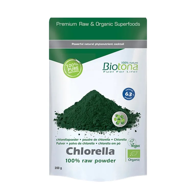 Chlorella Cruda En Polvo Bio