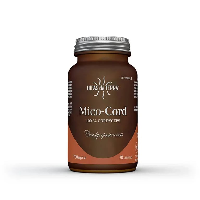 Cordiceps Mico Cord Sin Gluten Vegan