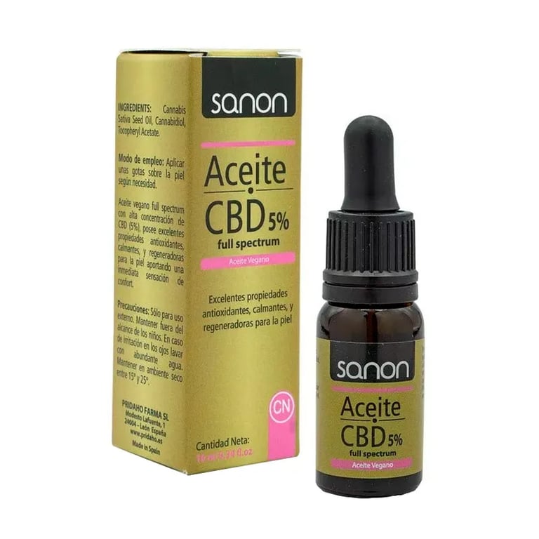 Sanon Aceite Cbd 5%
