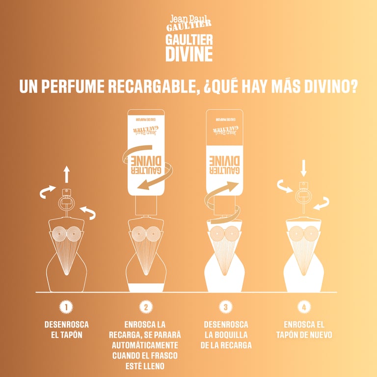 Gaultier Divine EDP Recarga 200 ml de Jean Paul Gaultier