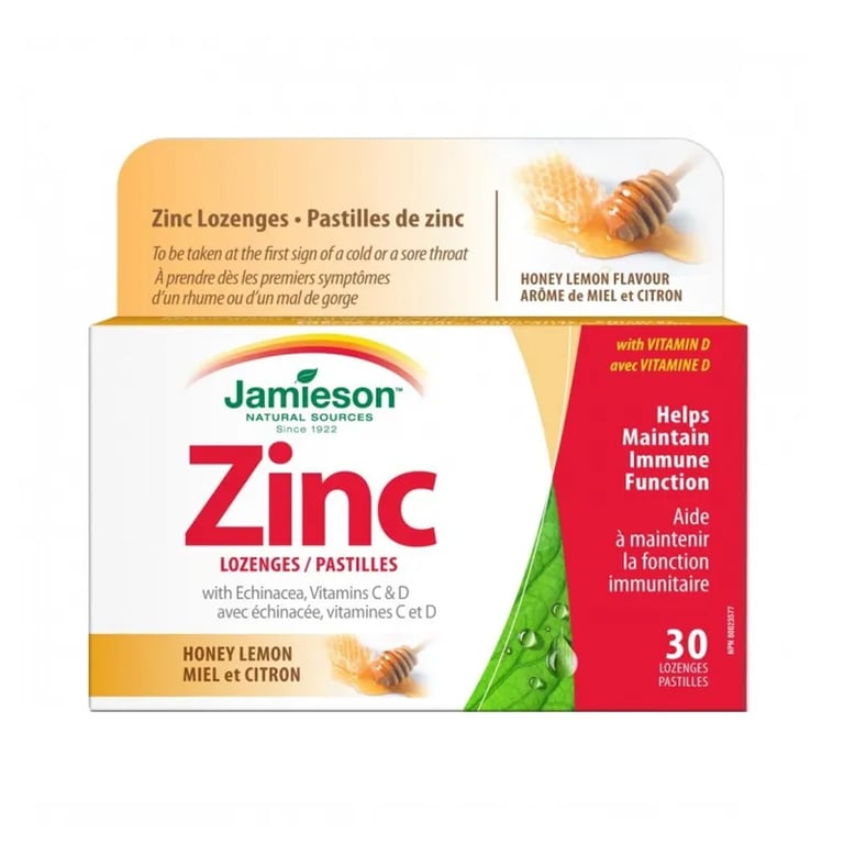 Zinc Lozenges Masticable