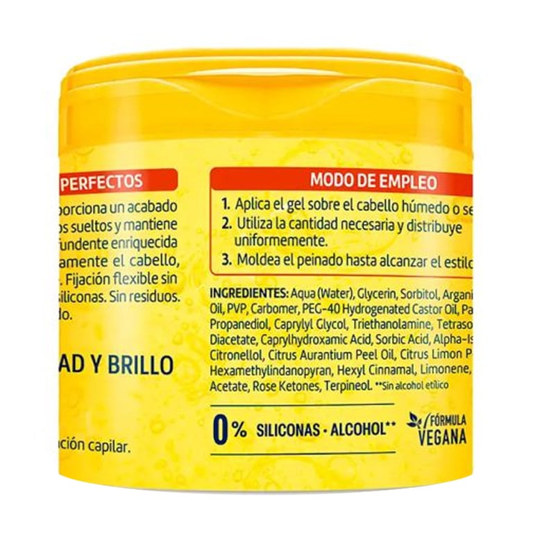 Gel Léger Huile d'Argan Fixation 2 400 ml de Giorgi