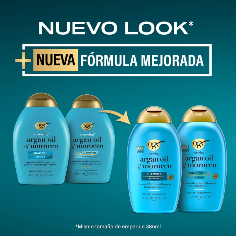 Shampooing À L’Huile D’Argan Du Maroc 385 ml de OGX