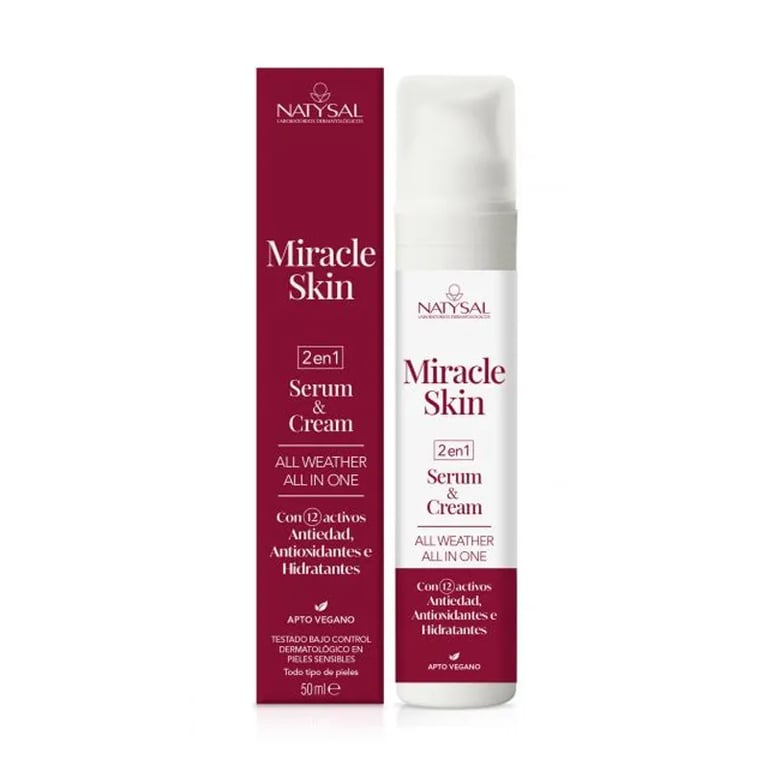 Miracle Skin 2 En 1 Sérum Crème