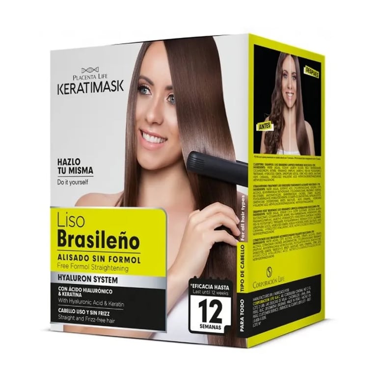 Placente Life Keratimask Liso Brasileño