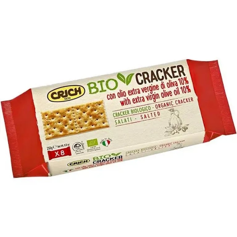 Biocrackers Salati Con Olio D'Oliva Bio