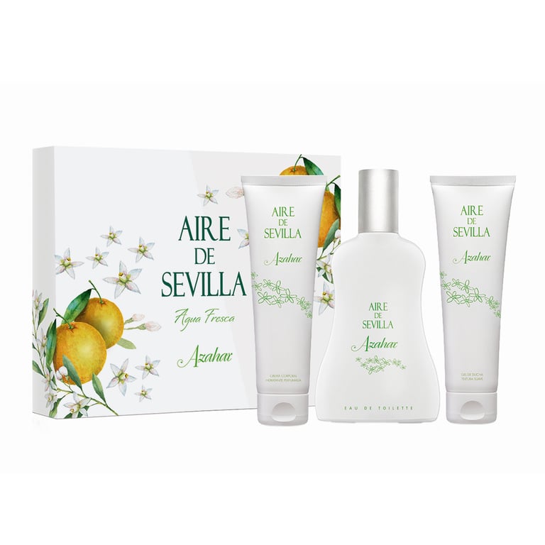 Aire Sevilla Azahar EDT 100 ml Set 3 Piezas