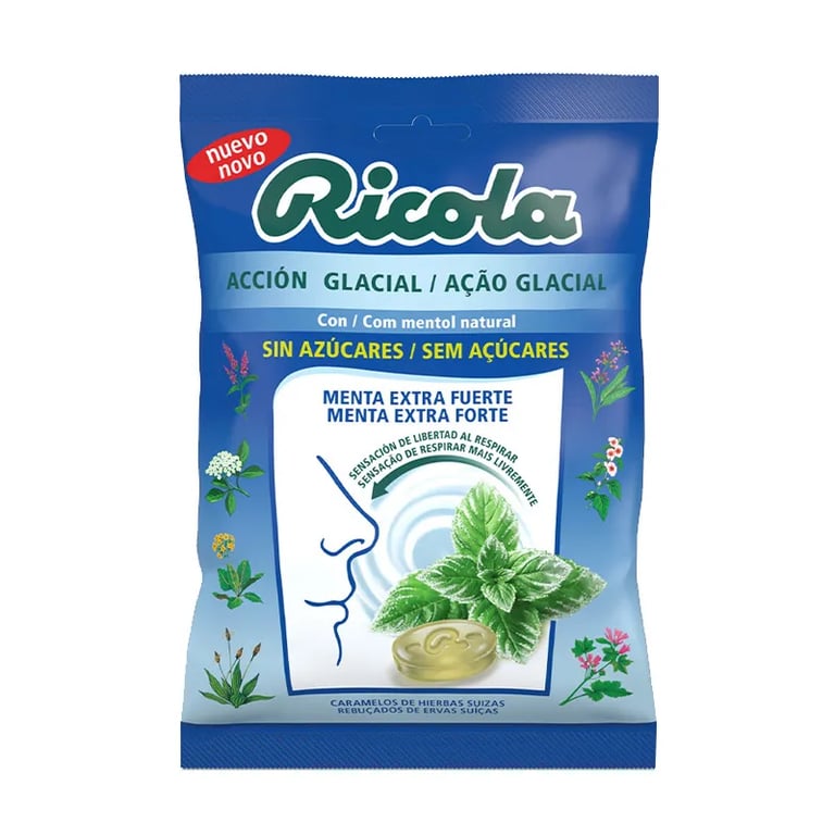 Acción Glacial Caramelos Sin Azúcar