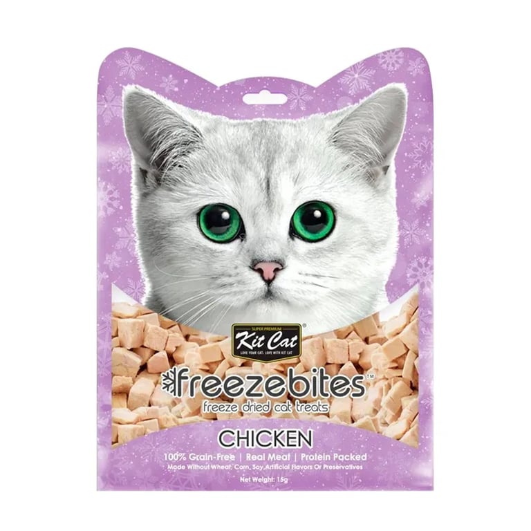 FreezeBites Kip Snack Liofiliseerd