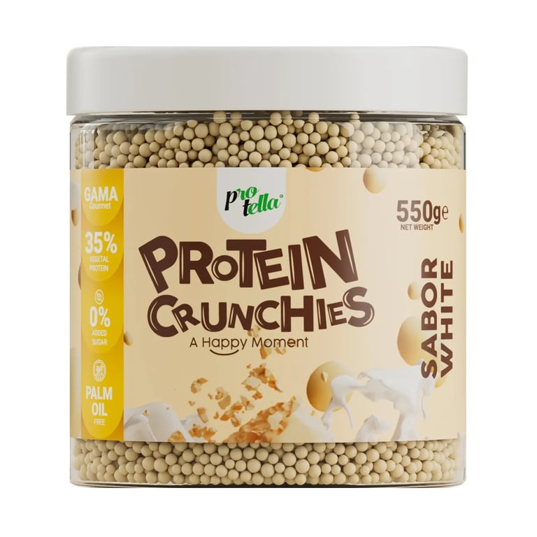 Protein Crunchies Sabor Chocolate Branco
