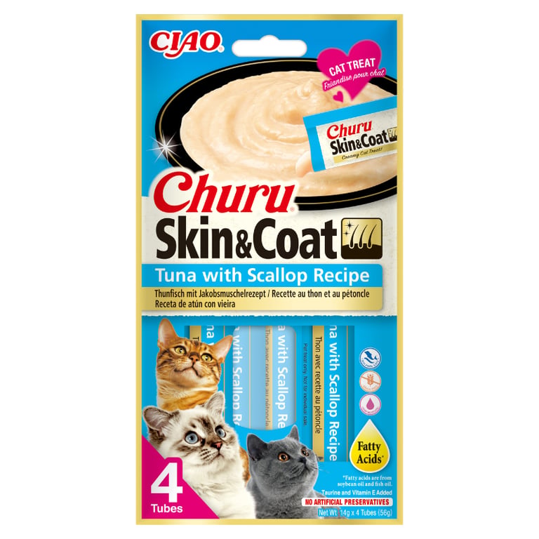 Cat Skin & Coat Recette Thon et Saint-Jacques