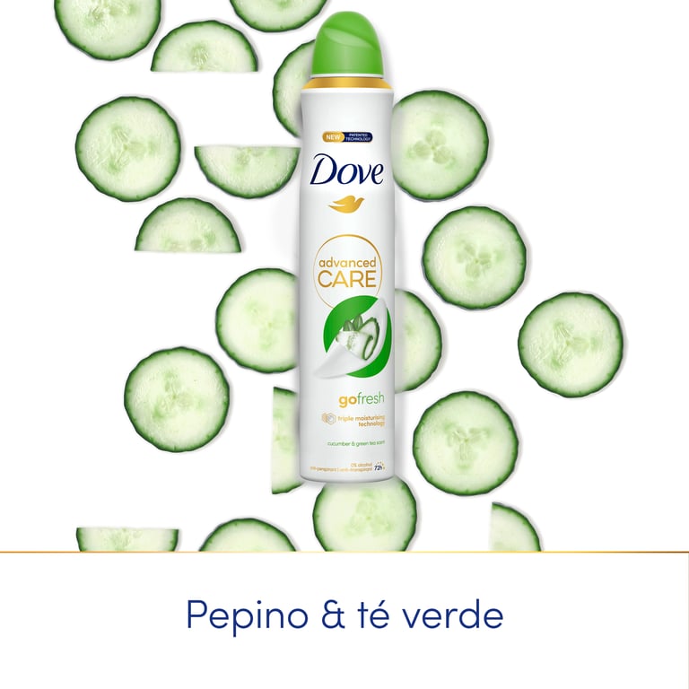 Advanced Care Gofresh Gurke Deodorant Spray 200 ml von Dove