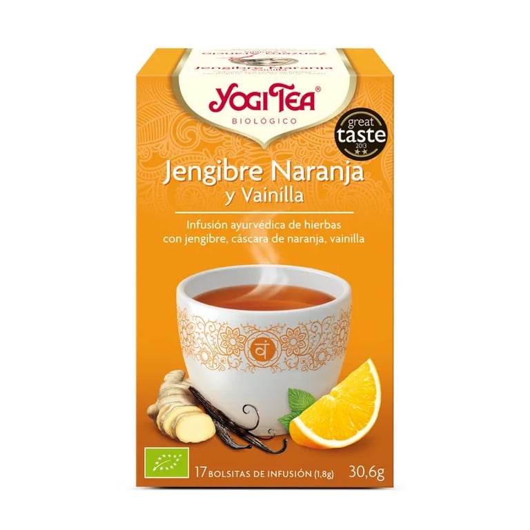 Zenzero Arancia E Vaniglia Bio
