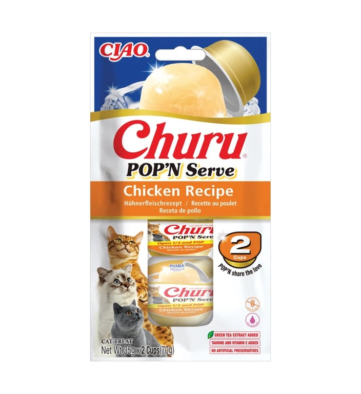 Cat Pop'n Serve Huhn