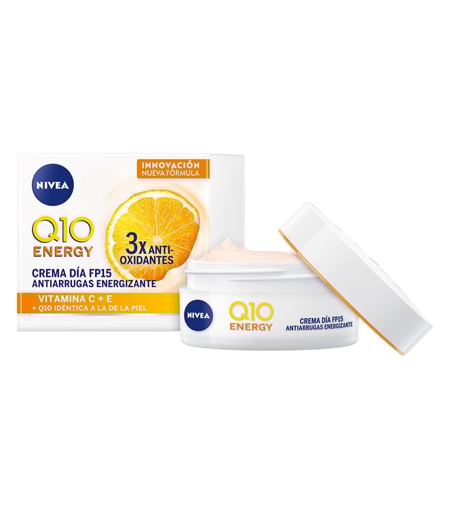 Q10+ Anti-Rides Jour Énergisant Spf15 50 ml de Nivea
