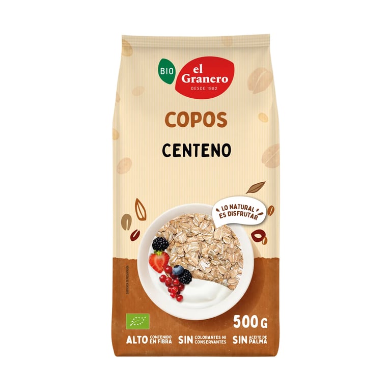 Copos De Centeno Bio