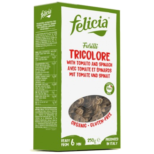 Fusilli Tricolor Bio Sin Gluten