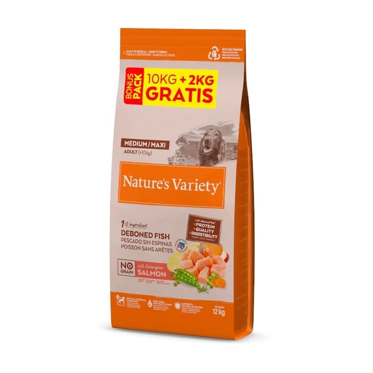 No Grain Hundefutter Lachs Medium/Maxi - imagen 2 de 15