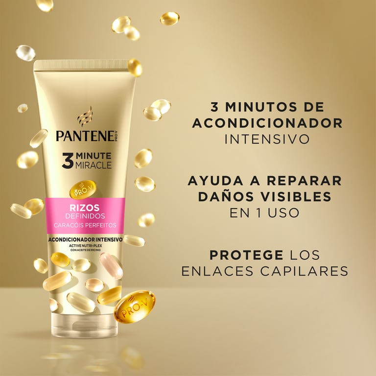 3 Minutes Miracle Boucles Parfaites Après-Shampooing 220 ml de Pantene