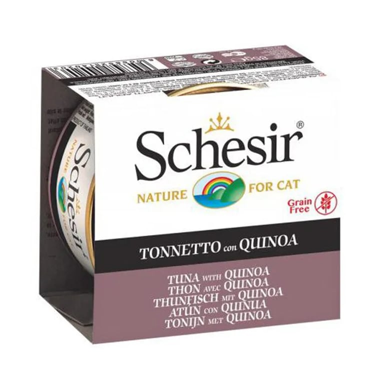 Cibo Umido per Gatti Tonno con Quinoa 1 Scatoletta