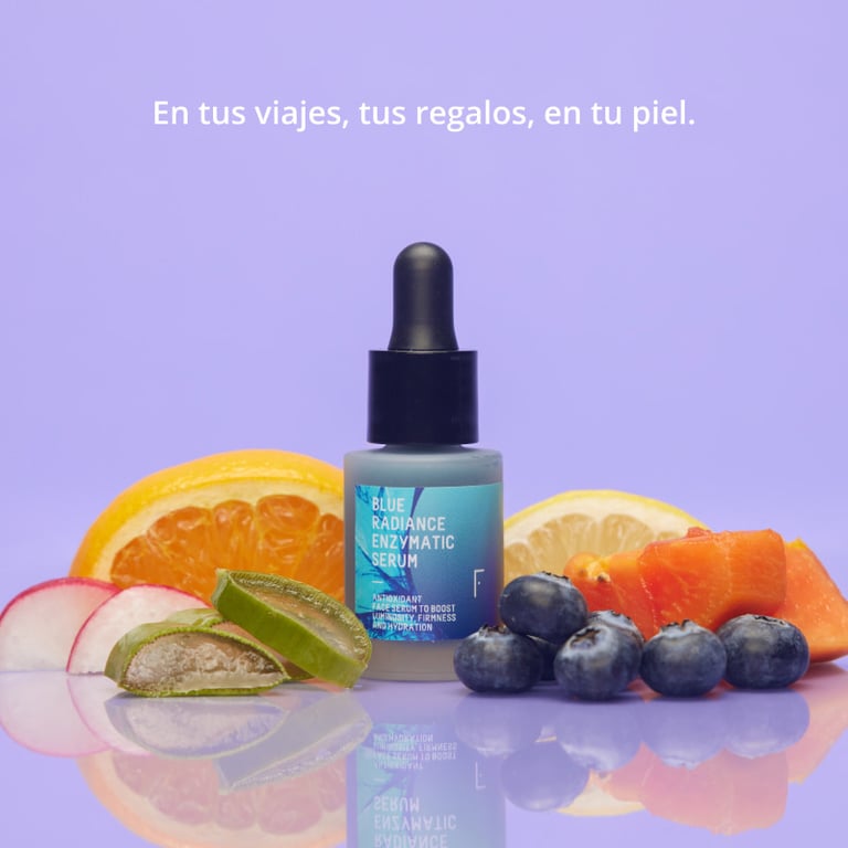 Blue Radiance Enzymatic Serum Format Mini 15 ml de Freshly Cosmetics