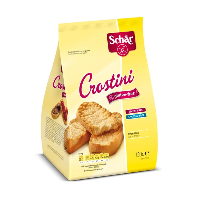 CROSTINI PANECILLOS TOSTADOS SIN GLUTEN