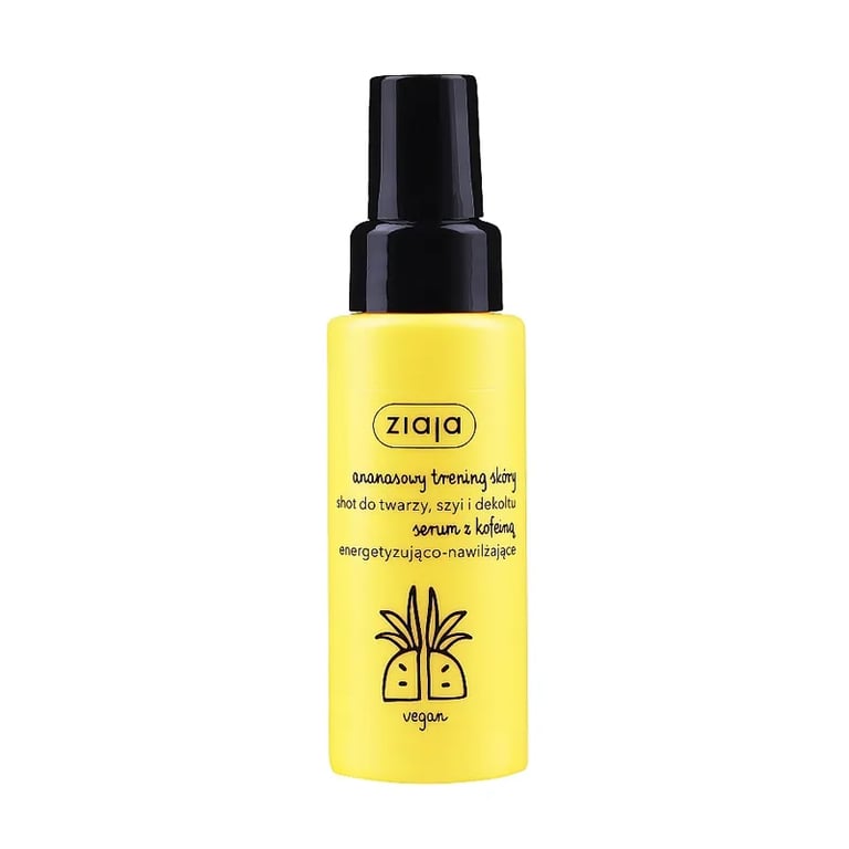 Sérum Con Cafeína Rostro Y Cuello Piña