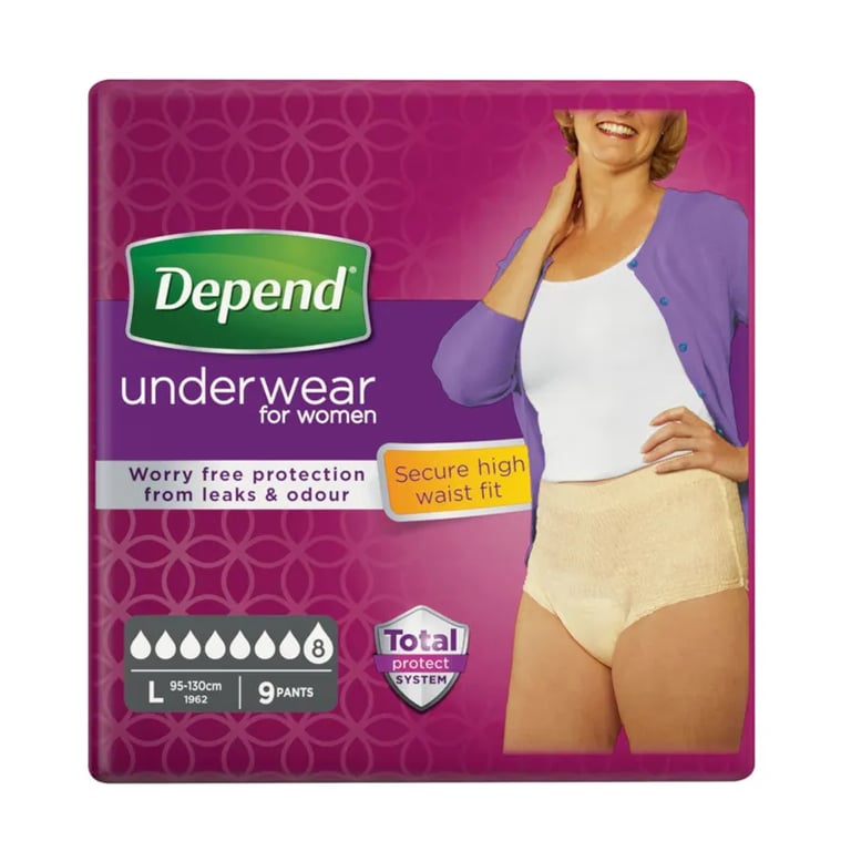 Ropa Interior Para Mujer Absorción Super Talla L