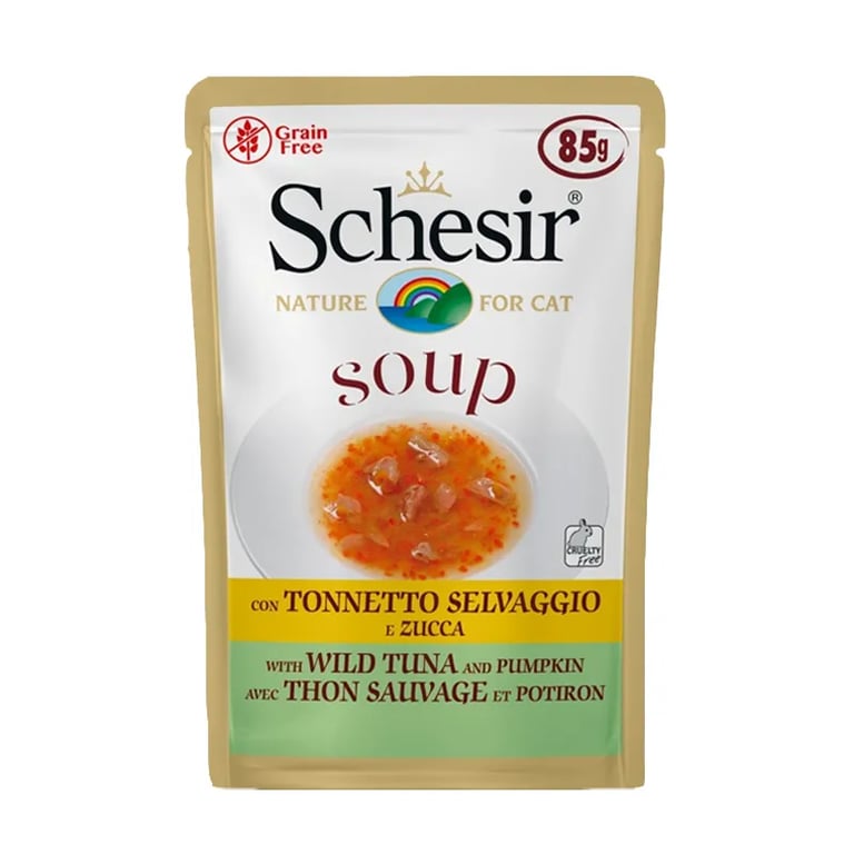 Soup con Tonnetto e Zucca Gatti Adulti