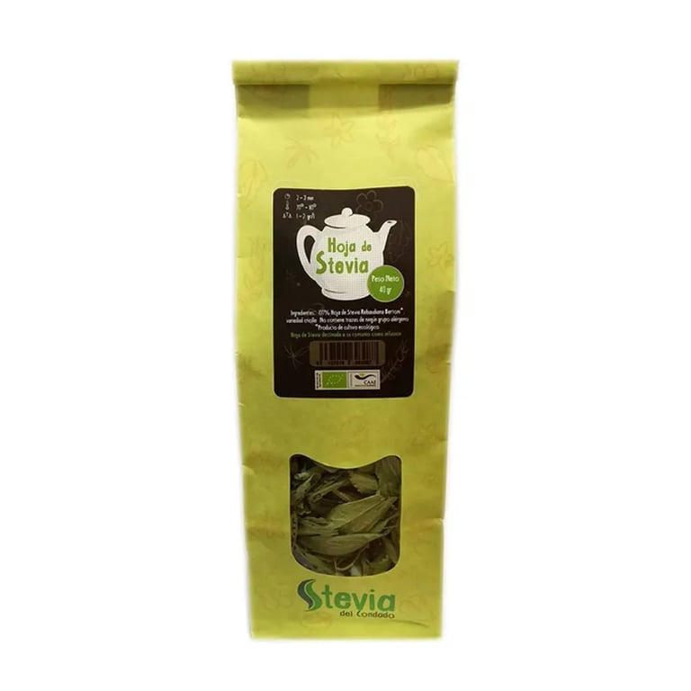 Feuilles de Stévia Entières Bio