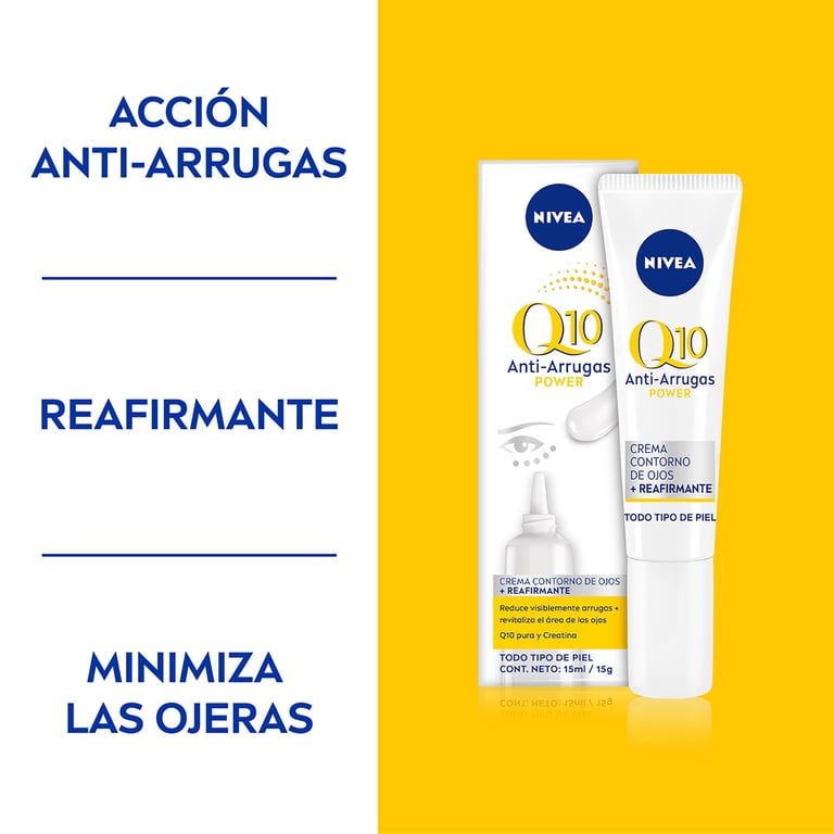 Q10+ Anti-Rides Contour Des Yeux 15 ml de Nivea
