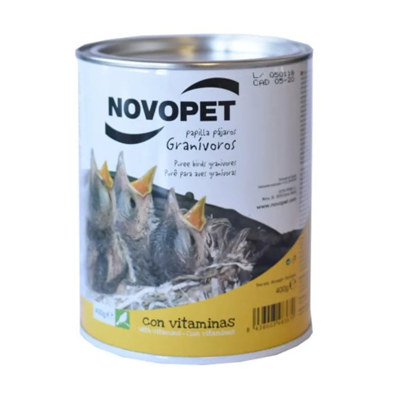 Papilla Pájaros Granívoros 400g