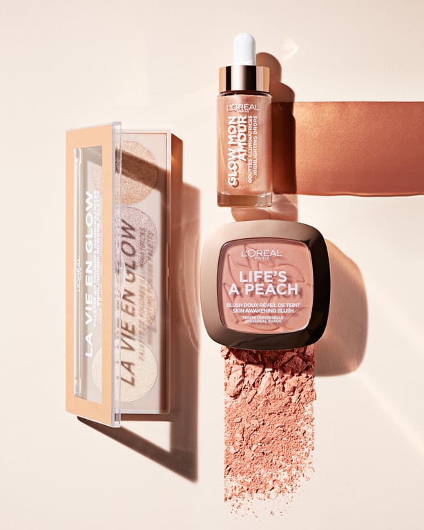 LIFE'S A PEACH skin awakening blush #1-eclat peach da L'Oreal Paris