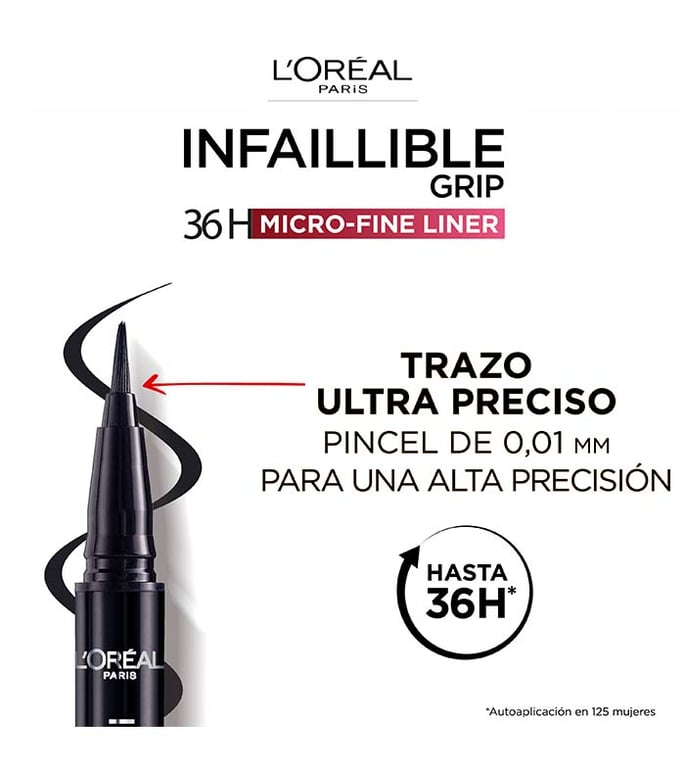 Infaillible Grip 36H Micro-Fine Eyeliner #03 - Ancient Rose von L'Oreal Make Up