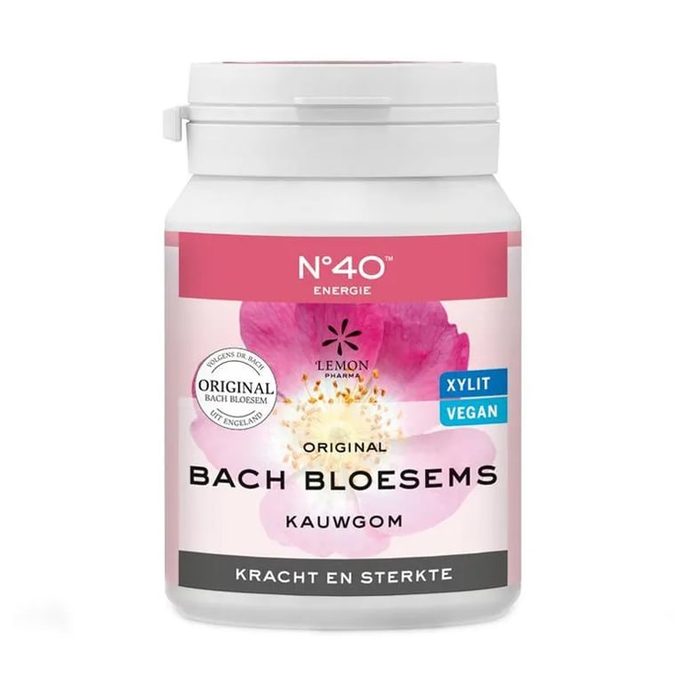 Chicles Bach Energia Fuerza Vigor